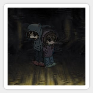 Dark Eyed Children Sticker